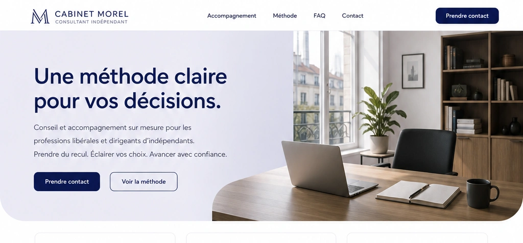 Exemple de site agence de casting / hôtesses sur mobile et ordinateur