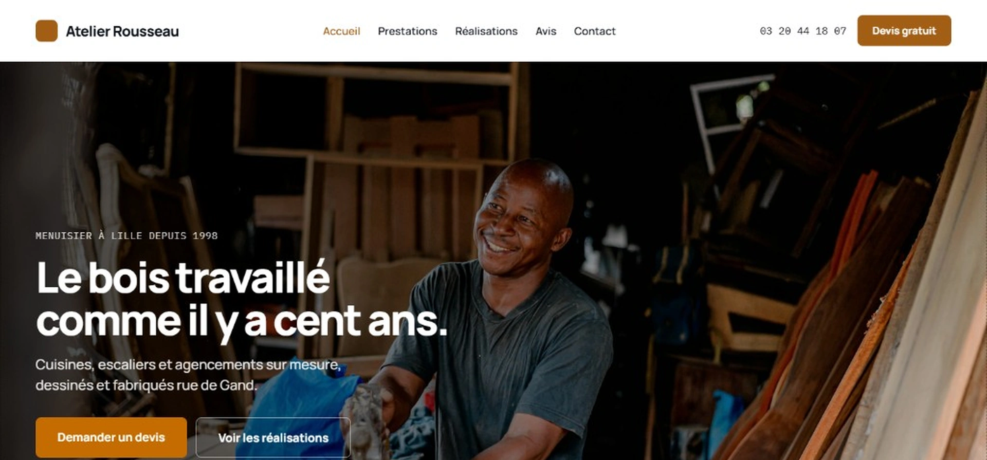Exemple de réalisation pour agence de relations presse